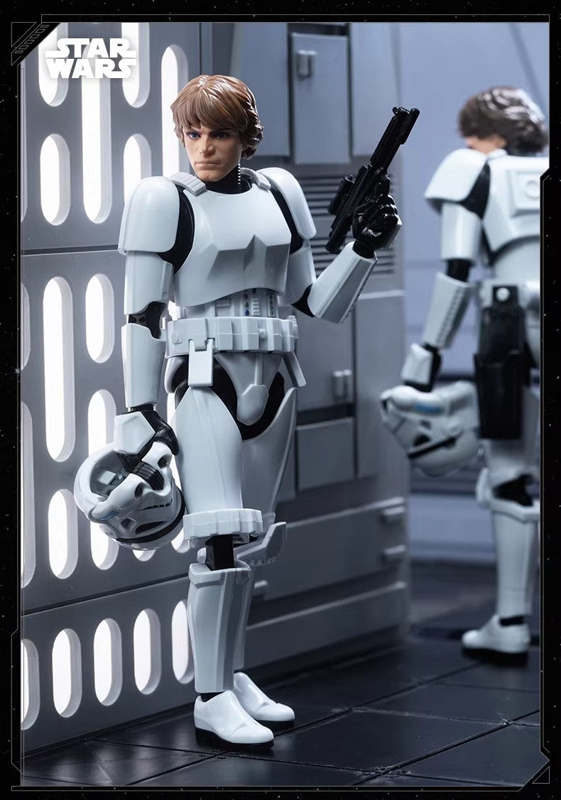 Novas Figuras de Anime Blokees Star Wars Beyond Edition Bonecos Colecionáveis Luke Skywalker com Articulação Presente de Aniversário Personalizado