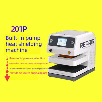 TBK-201P Intelligent Compression Machine Intelligent Pressure Hold Machine For Phone Cellphone Screen Repair Built-in Air Pump
