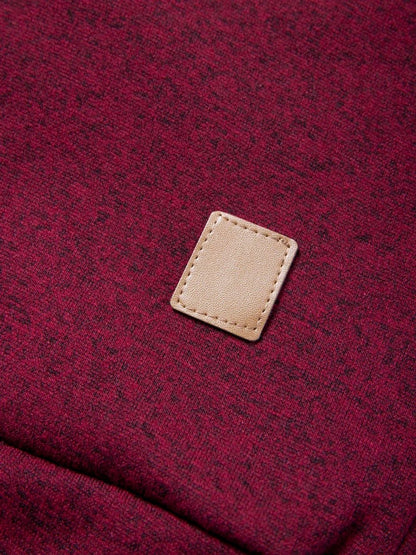 Spring Autumn Men's Casual Pullover Button Down Stand Collar Henley Polo Coats Long Sleeve Stand Collar Sweatshirts for Sport