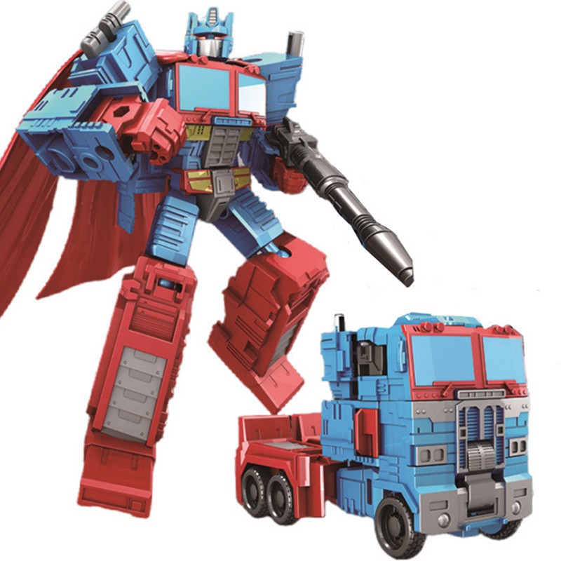 WEIJIANG NOVO 20CM Transformação Anime Boneco de Ação Brinquedos de Filme Plástico ABS Robô Carro Avião Tanque Legal Modelo Presente para Meninos