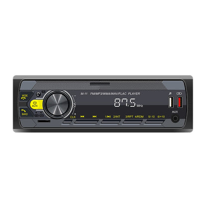 Podofo Car Audio Radio 1 Din MP3 Car Stereo Bluetooth FM AUX In USB Colorful Buttons APP Remote Control Car Multimedia Player