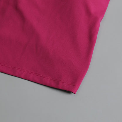 Yoga Suit Sports Top Women with Chest Pad Sexy Short-sleeved T-shirt Running Beauty Back Pilates Training Fitness Clothes Summer