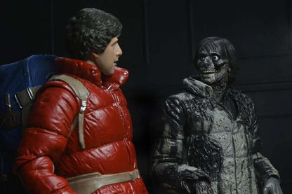 NECA Original 04949 Um Lobisomem Americano em Londres David Jack 2-pack Anime Action Figure Modelo de Boneca Brinquedos Infantis