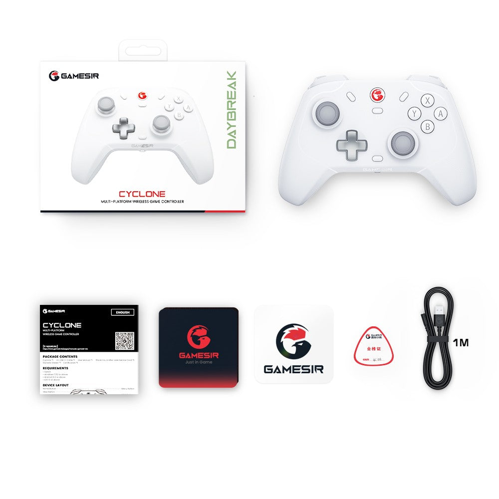 GameSir Cyclone Pro Wireless Switch Controller for Nintendo Switch iPhone Android PC Hall Effect Joystick Gaming Gamepad