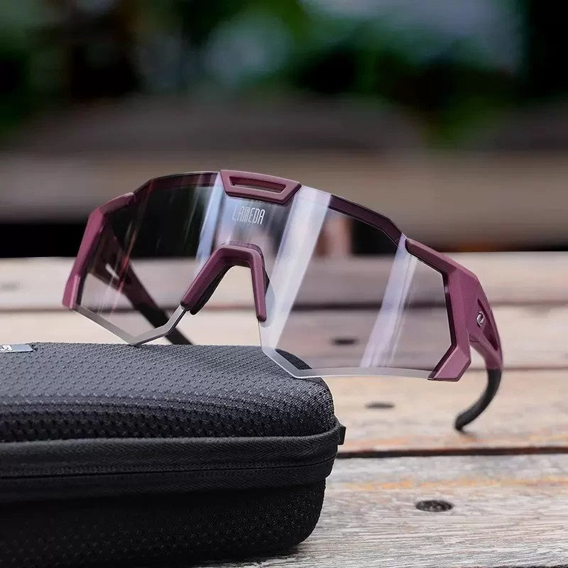 Photochromic Cycling Sunglasses Men Professional Bicycle Glasses Goggles Windproof MTB Road Bike Glasses Mountain Eyewear