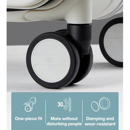 Hanke New Design Luggage Business Travel Suitcase Carry On Boarding Cabin Trolley Case PC Material Rolling Spinner Wheels