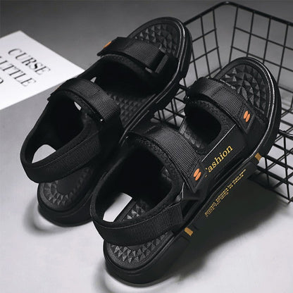 YRZL Summer Mens Sandals Non Slip Wear Resistant Outdoor Sandals for Men Lightweight Comfortable Beach Shoes for Man