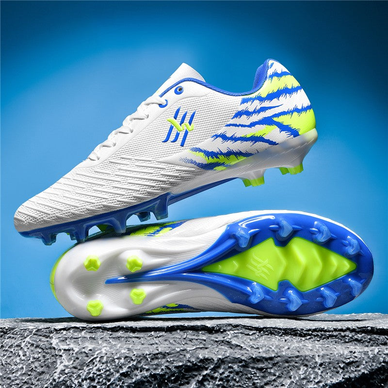 Unisex Youth Soccer Cleats Lightweight FG Football Shoes for Match Training Enhanced Grip Durable Comfortable