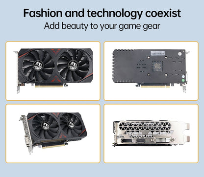 Placas de Vídeo SOYO RTX 3050 8G GDDR6 GPU NVIDIA Componentes para PC PCI Express X16 4.0 Placa de Vídeo para Jogos RTX3050 Nova