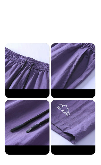 Men's Summer Embroidery Shorts Fashion Shorts Jogging Breathable Short Pants Male Shorts Casual Pants Simple Baggy Sports Shorts