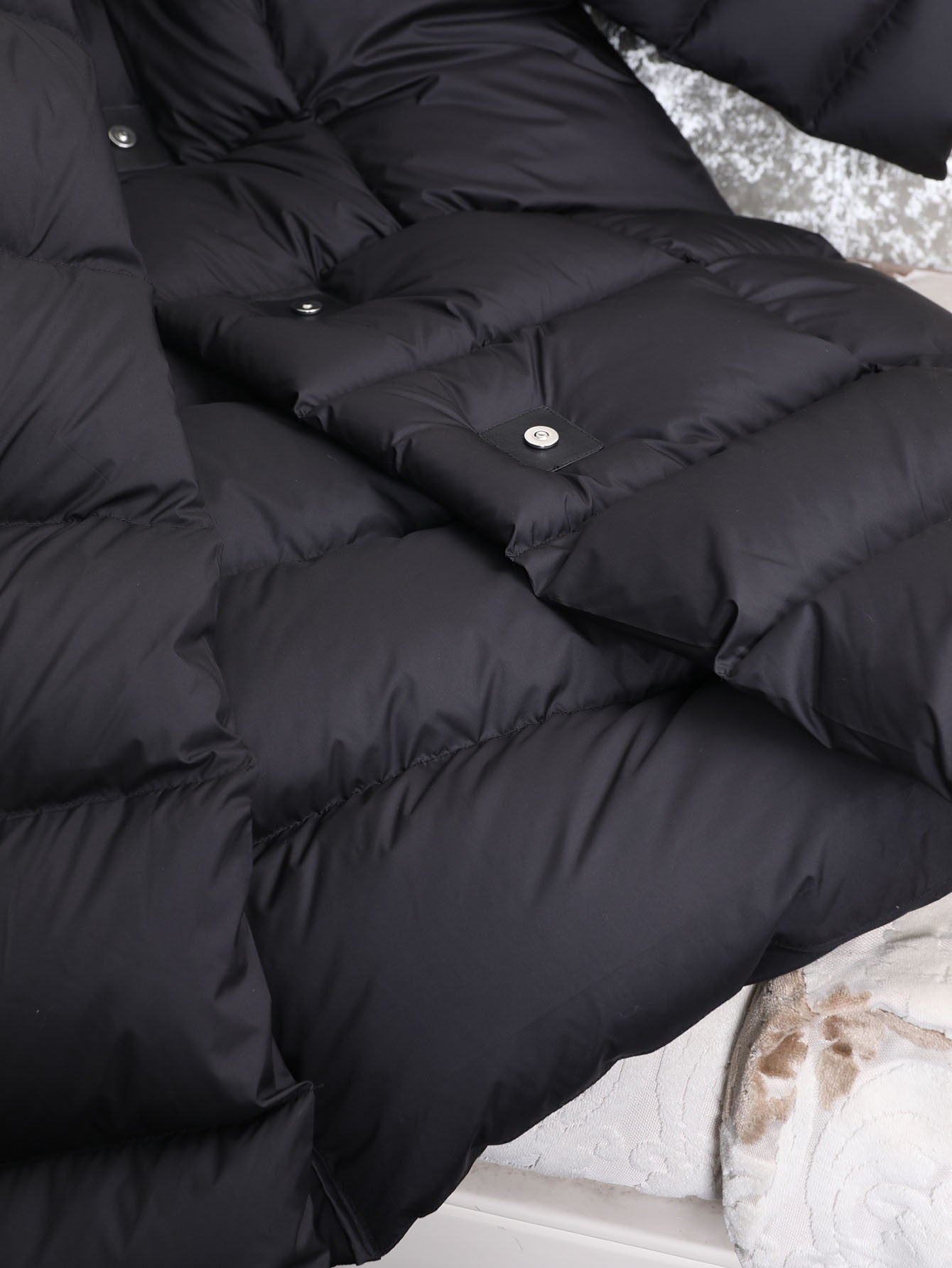 Super thick 400g filling White duck down Bread Coat Female Brand Winter Women's Extended Knee-Length Luxury down Jacket Warm