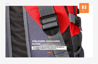 Mochila de Viagem Grande Capacidade Moda Masculina Escalada Esportiva Clássica para Viagem