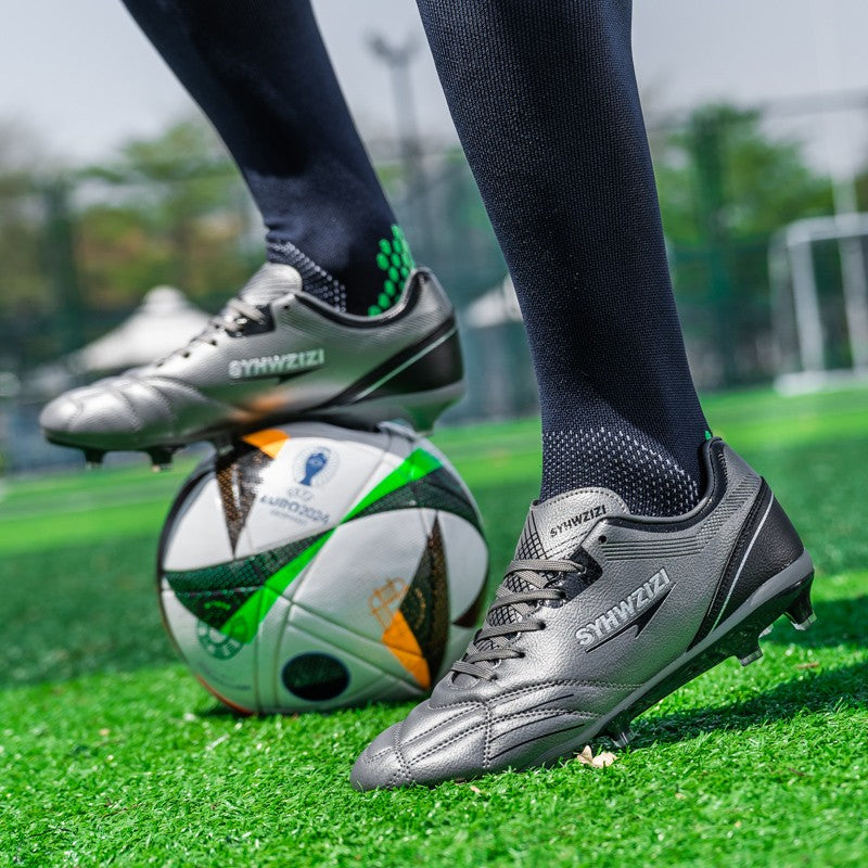 Unisex Football Shoes for Youth Training and Matches FG TF Lightweight Comfortable Durable Soccer Cleats