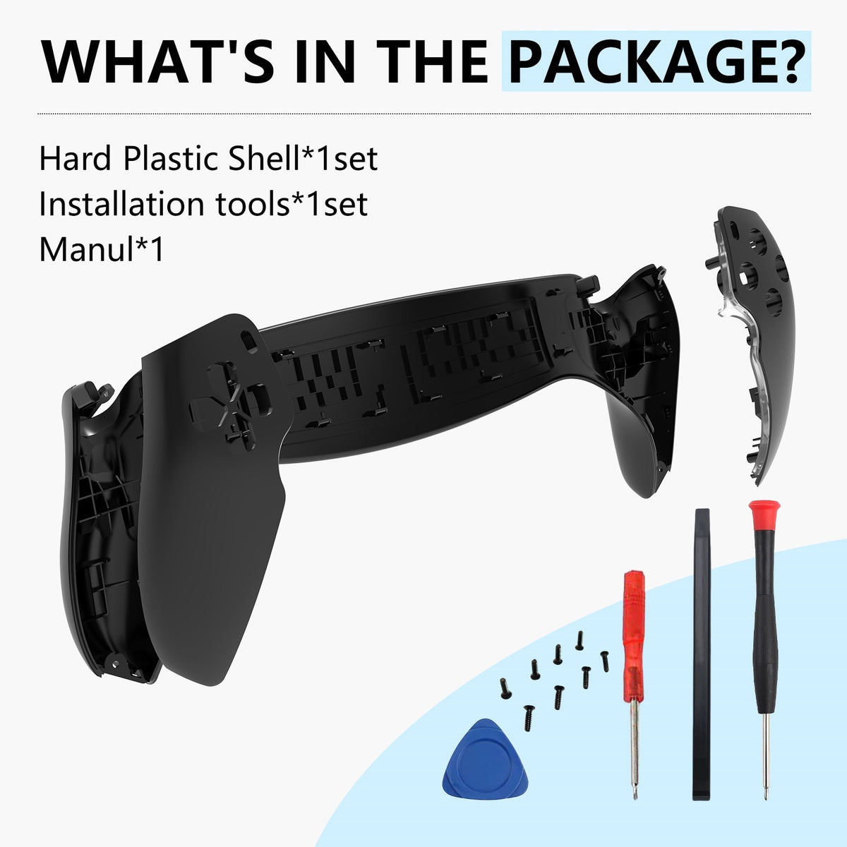 Replacement Faceplate Cover For PS5 Portal Protective Shell Controller Housing Shell Case Console Cover Gaming Accessories