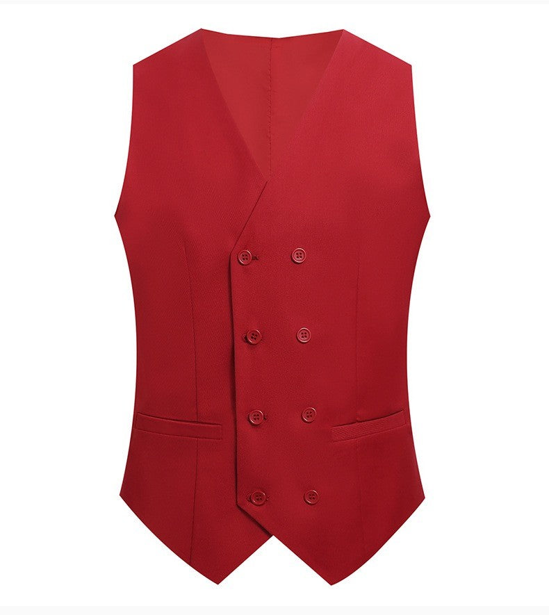 High Quality Classic Men Suit Tuxedo Peak Lapel Groomsmen Wedding Suits Set 3 Pieces(Jacket+Pants+Vest)Fashion Men Business Suit