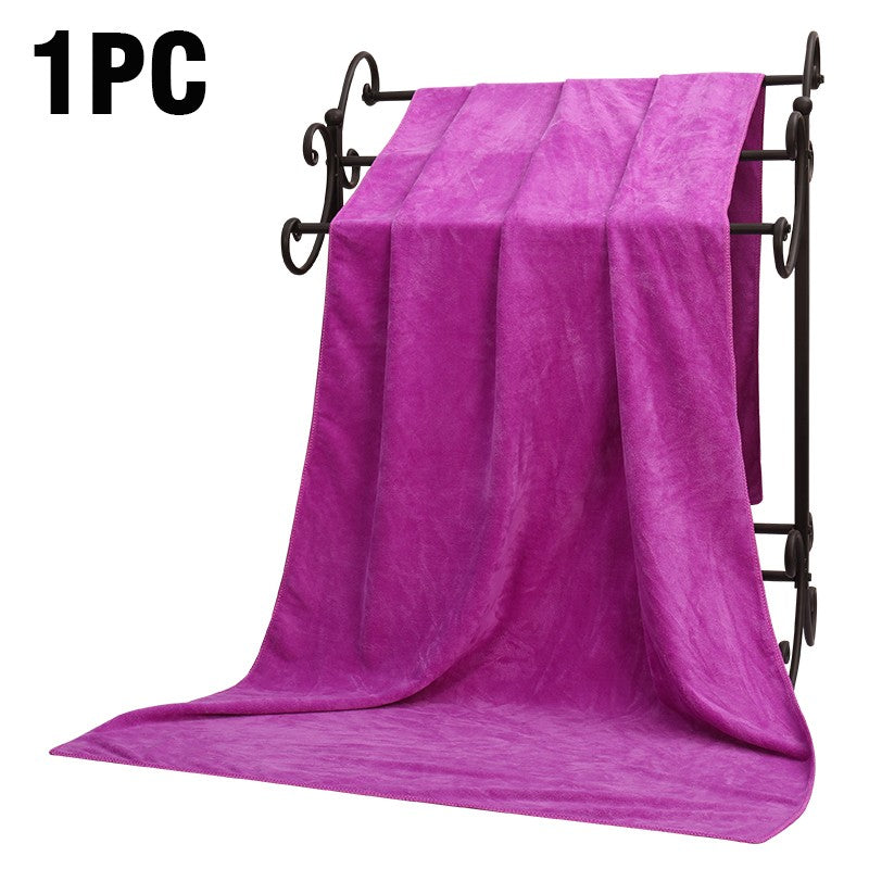 180x200cm Super thick Microfiber Bath Towels – Super Absorbent, Soft, Fast Drying and Oversized Bath Lines Multip Grey towel