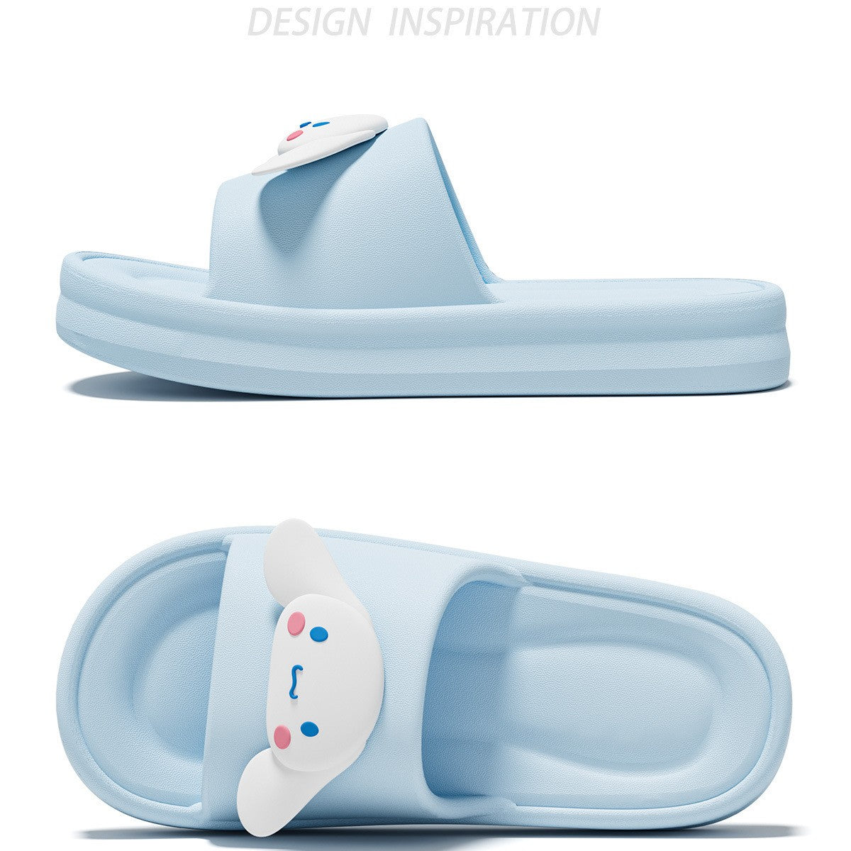 Super Soft EVA Thich Cushion Soles Slippers Cute Outdoor Cartoon Slides Comfortable Shoes Girl's Indoor Sandals