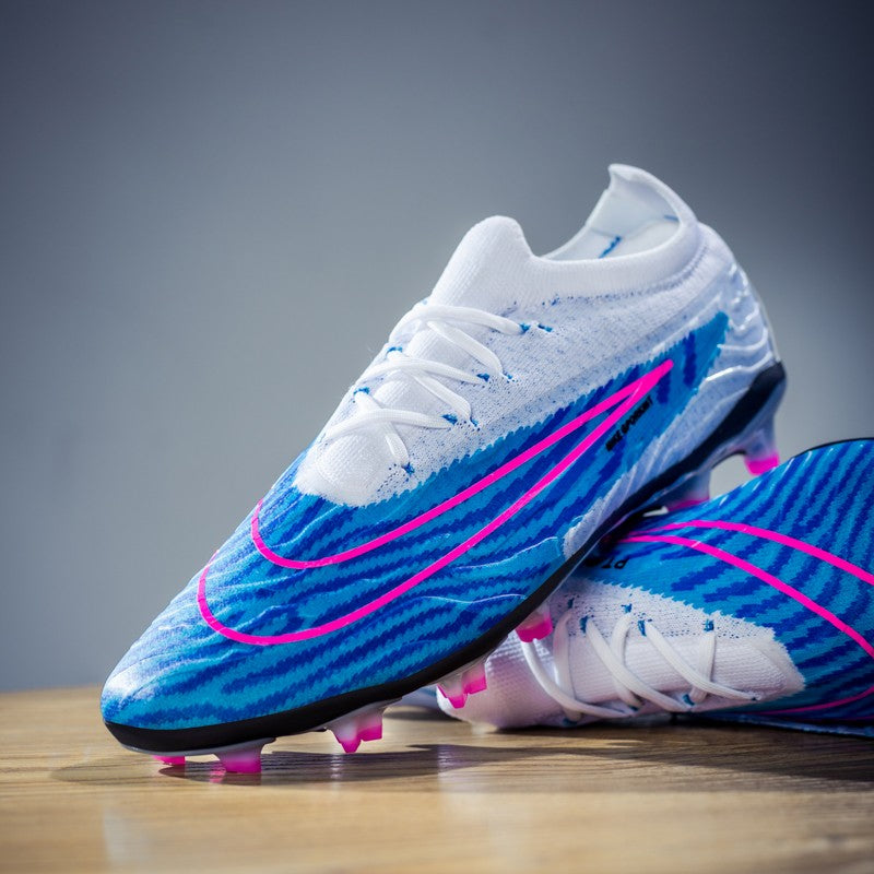 High Quality Ultralight Men ‘s Soccer Shoes Non-Slip Turf Soccer Cleats Kids TF/FG Training Football Boots Chuteira Campo