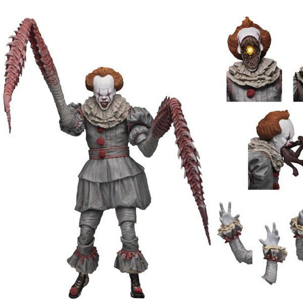 Neca Pennywise Coringa Figura Stephen King'S A Coisa Pennywise Coringa Palhaço Modelo Brinquedo De Terror De Halloween Presentes Colecionáveis De Natal