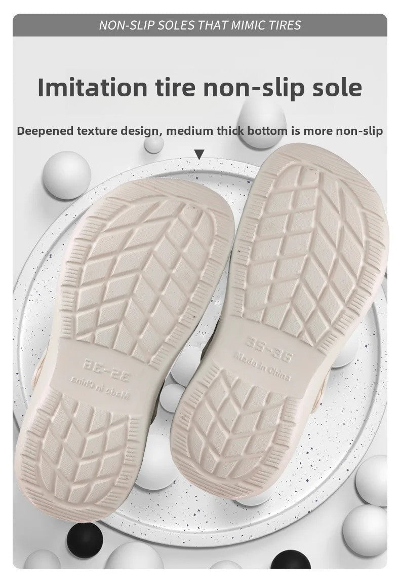 Stock Available 2024 New Large Size Beach Hollow Out Sandals Men's and Women's Garden Shoes Plus Size EVA Sole EVA Strap