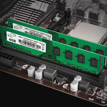 Memória Desktop DDR3 2GB 4GB 8GB Ram PC3 1066 1333 1600Mhz 1.5V 240Pin DDR3 8500 10600 12800 DIMM Non-ECC Memória Ram de Computador