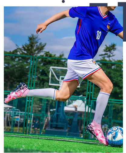 Men's Soccer Shoes Cleats Non-Slip FG Football Boots Men High-quality Match Training Sneakers Futsal Indoor Soccer Boots Boys