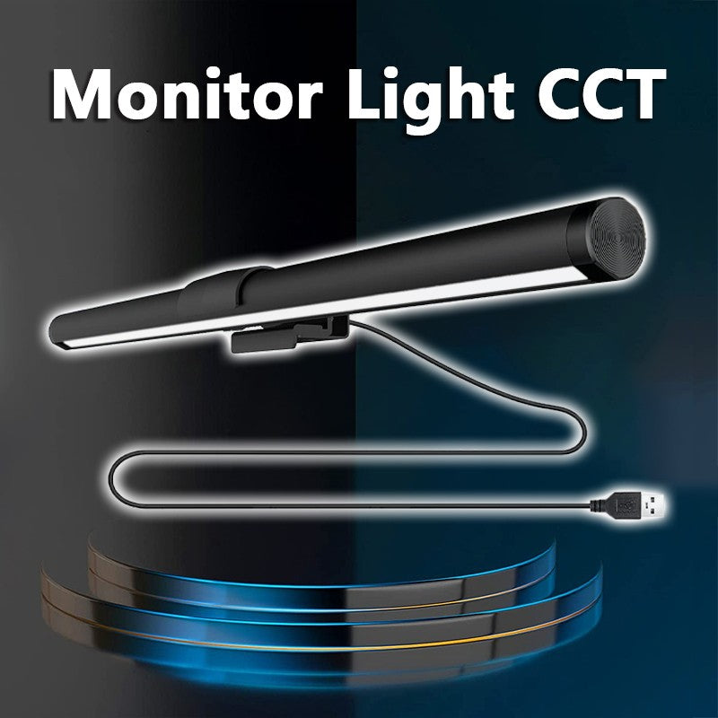 LED Screen Hanging Light for Desk  Eye Protection Computer Monitor Light Strip with Stepless Dimming Suitable for Gaming