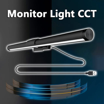 LED Screen Hanging Light for Desk  Eye Protection Computer Monitor Light Strip with Stepless Dimming Suitable for Gaming
