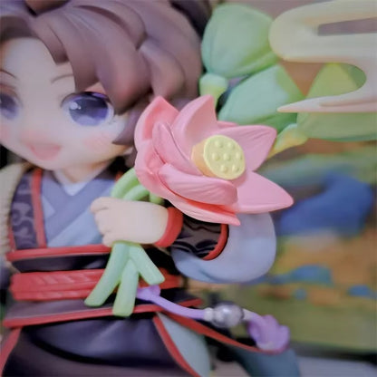 Mo Dao Zu Shi Yunge Yayun Wei Wuxian Lan Wangji Figures Genuine Anime Peripheral Collectible Model Desktop Decoration Doll Gift
