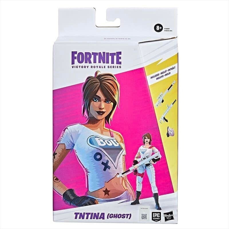 Coleção de Brinquedos Hasbro Fortnite Series Deluxe Edition TNTINA Bushranger LVNX RED e Outros Personagens Presentes para Crianças