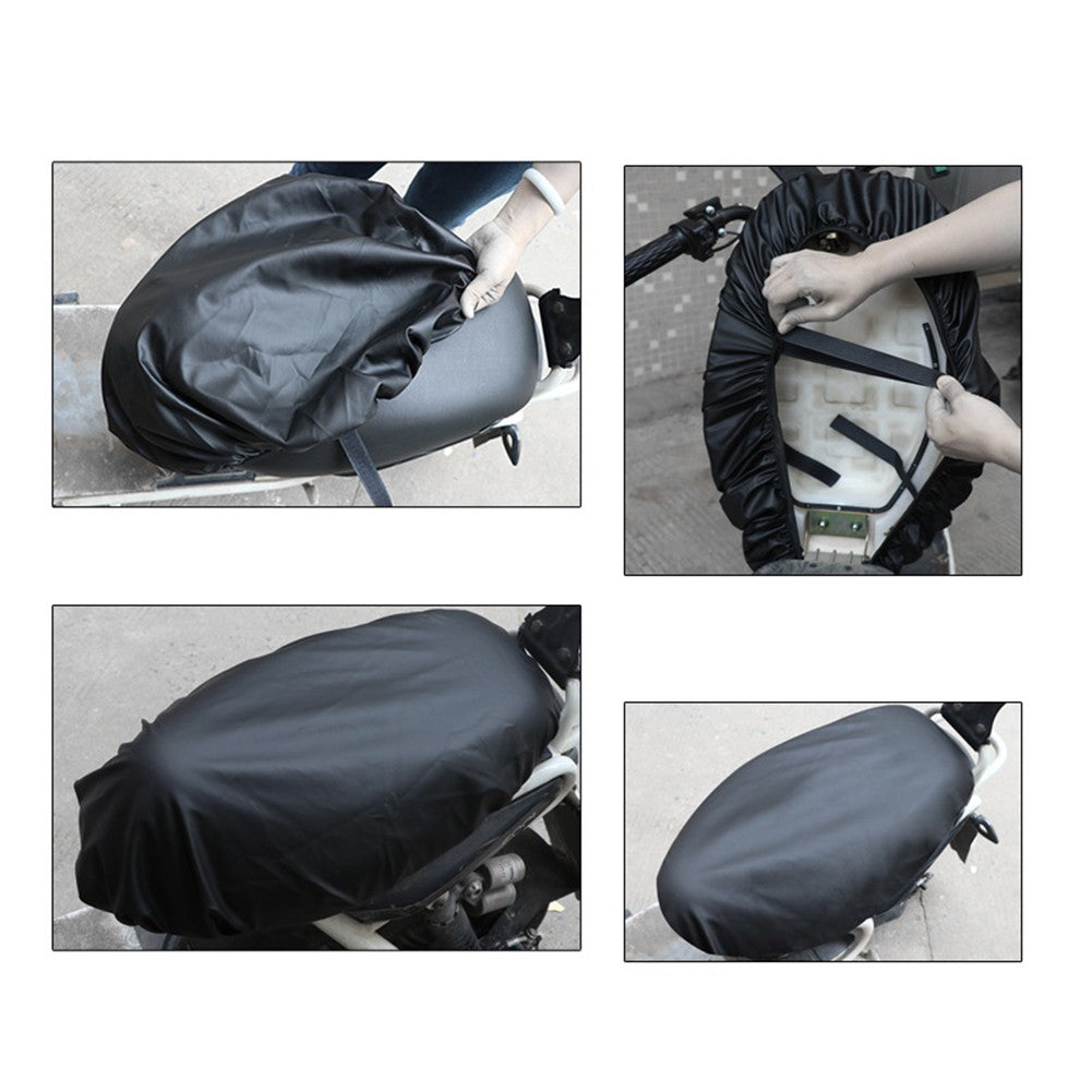 Capa de Assento Impermeável Antiderrapante para Moto Capa de Assento de Moto em Couro PU com Proteção Térmica e Respirável