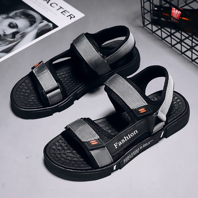 YRZL 2025 Men Sandals Comfortable Lightweight Indoor Outdoor House Shoes Men Anti-Skid Beach Sandals for Men summer footwear