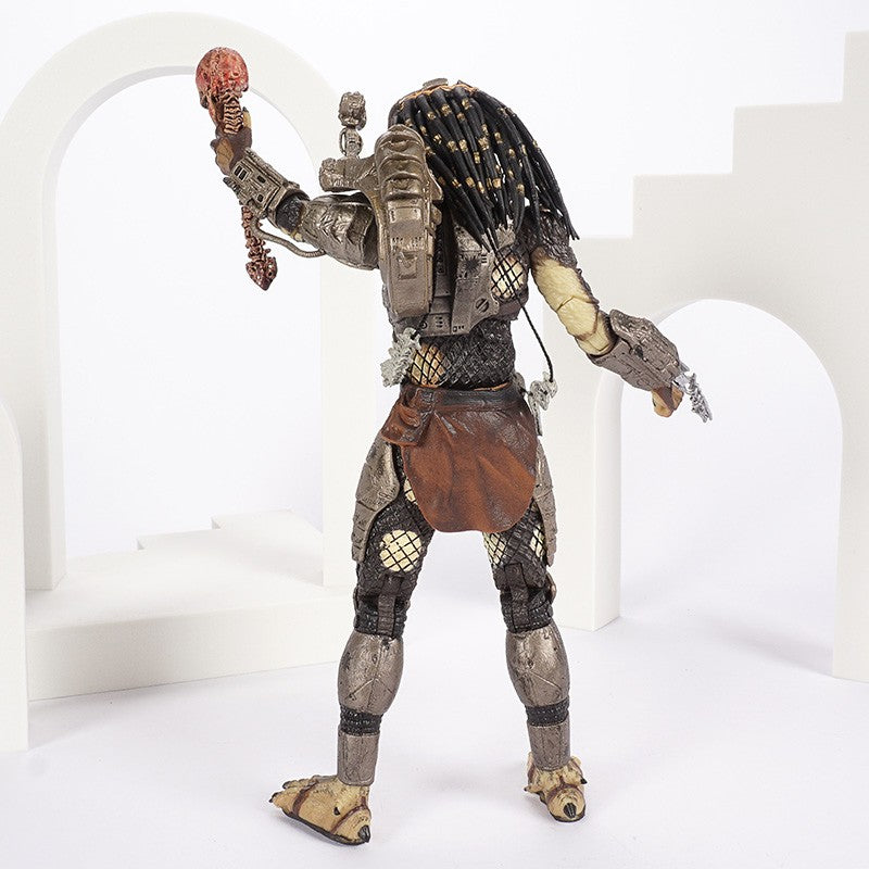 Filme Clássico NECA Ultimate Series Predador 7" Caçador da Selva vs Ovos Alienígenas PVC Boneco Articulado Colecionável