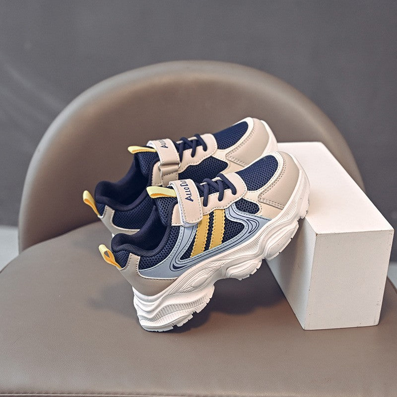 2025 Spring Autumn New Boys Kids Sport Shoes Girl Baby Toddler Mesh Breathable Casual Running Shoes Soft Soled Children Sneakers