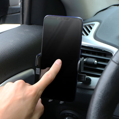 Car Air Vent Mobile Phone Holder Universal Hook Clip Support for iPhone Samsung Xiaomi Easy Clip-On Installation Auto Accessory