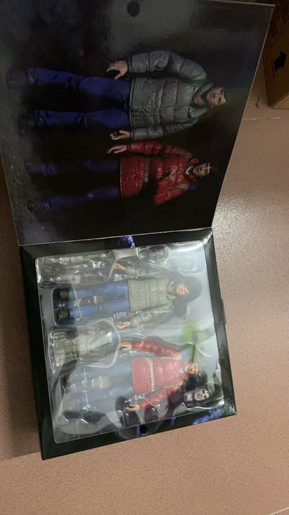 NECA Original 04949 Um Lobisomem Americano em Londres David Jack 2-pack Anime Action Figure Modelo de Boneca Brinquedos Infantis