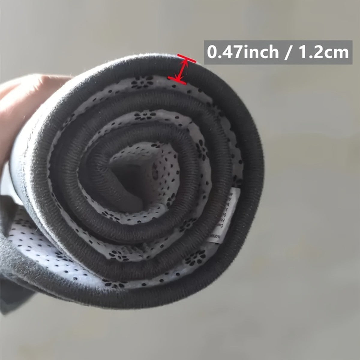 Tapete Absorvente de Banheiro em Formato de Desenho Animado Tapete Antiderrapante para Chuveiro Tapete de Entrada em Flanela Estampado Resistente à Sujeira