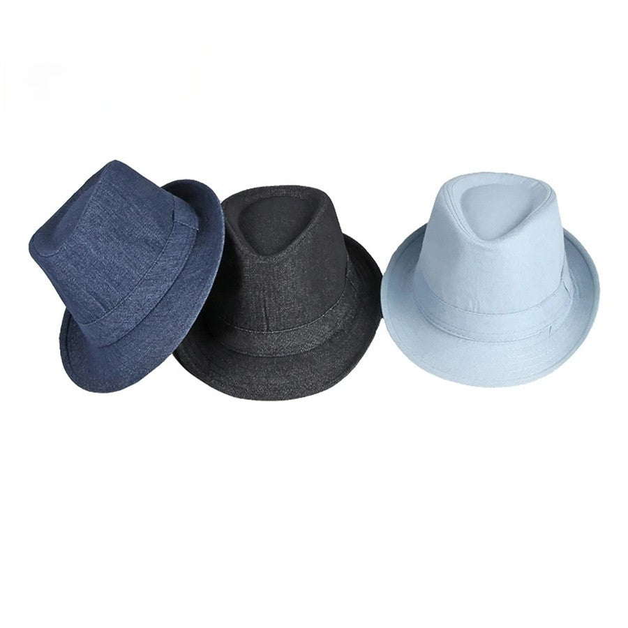 Chapéu de Lã para Casamento Primavera Verão para Homens de Meia-Idade, Casal, Moda Outono Inverno, Festa Xadrez, Design de Luxo, Chapéu Jazz Fedora para Mulheres