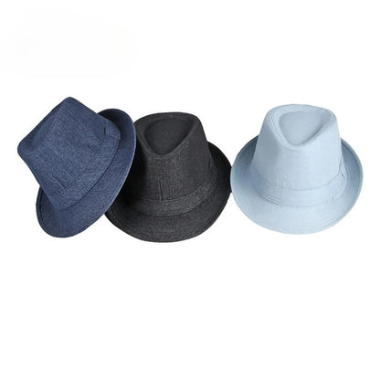 Chapéu de Lã para Casamento Primavera Verão para Homens de Meia-Idade, Casal, Moda Outono Inverno, Festa Xadrez, Design de Luxo, Chapéu Jazz Fedora para Mulheres