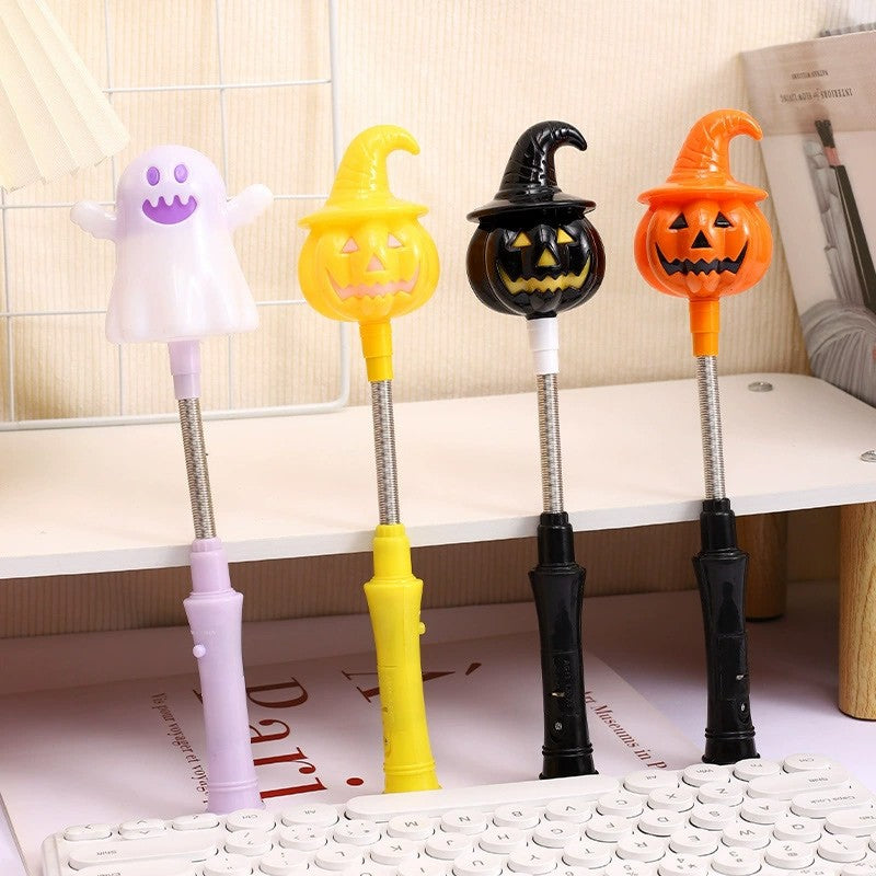 Halloween Pumpkin Hand Shaker Halloween Party Favor Gifts Halloween Glowing Hand Shaker Decor Mexico Day of The Dead Party Gifts