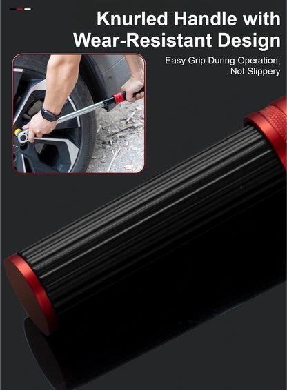 Conjunto de Chaves de Torque Ajustáveis 1/4" 3/8" 1/2" Chave de Torque Catraca Tipo Click Aço CRV Ferramenta de Reparo Industrial para Bicicletas