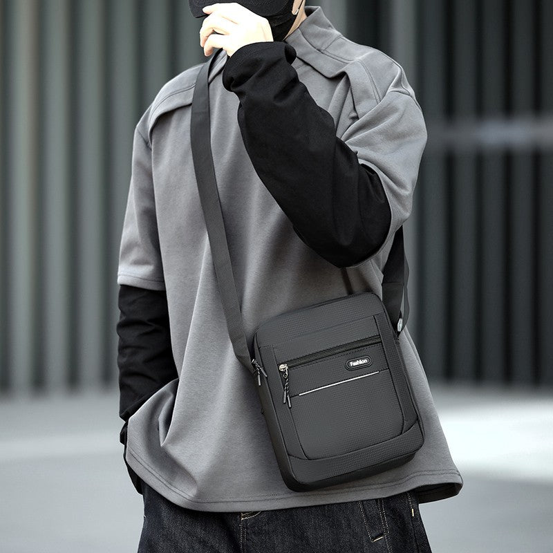 Versatile Oxford Crossbody Bag - Men's Business Casual Sling for Daily Commuting Essentials