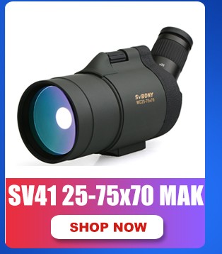 SVBONY 50/60/70/80 Luneta Telescópio Potente com Zoom À Prova D'água Longo Alcance Prisma PORRO para Equipamento de Acampamento de Tiro