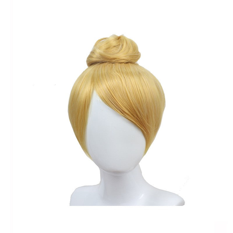 Anime Pixie Fairy Cosplay Costume Tinker Bell Green adult Dress Tinkerbell Halloween Party Sexy Cosplay Mini Dresses With Wig