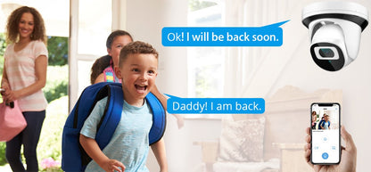 4MP IP Wifi Camera Wi-Fi 2MP 1080P Surveillance Camera Indoor Home Two Way Audio Wireless Security Camara 2.8mm Video CamHi Cam