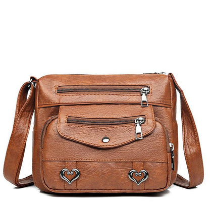 Neutral style rectangular bag for men and women, crossbody bag with large capacity, casual and fashionable single shoulder bag