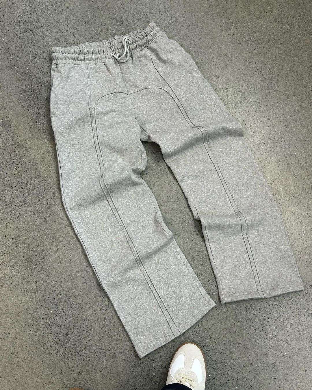 2024 American Retro Classic Striped Sweatpants Y2K Harajuku Colorful Casual Pants Street Fashion Brand Loose Wide-leg Trousers
