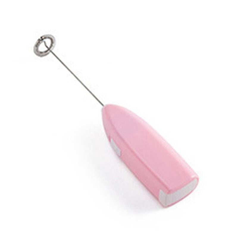 Batedor de Ovos Elétrico Espumador de Leite para Café Cozinha Doméstica Mini Mixer de Café com Leite e Chá em Aço Inoxidável