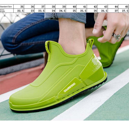Sapatos de Pesca Impermeáveis para Exteriores, Caça, Esportes, Bicicleta, Borracha, Antiderrapantes, Leves, Impermeáveis 2025