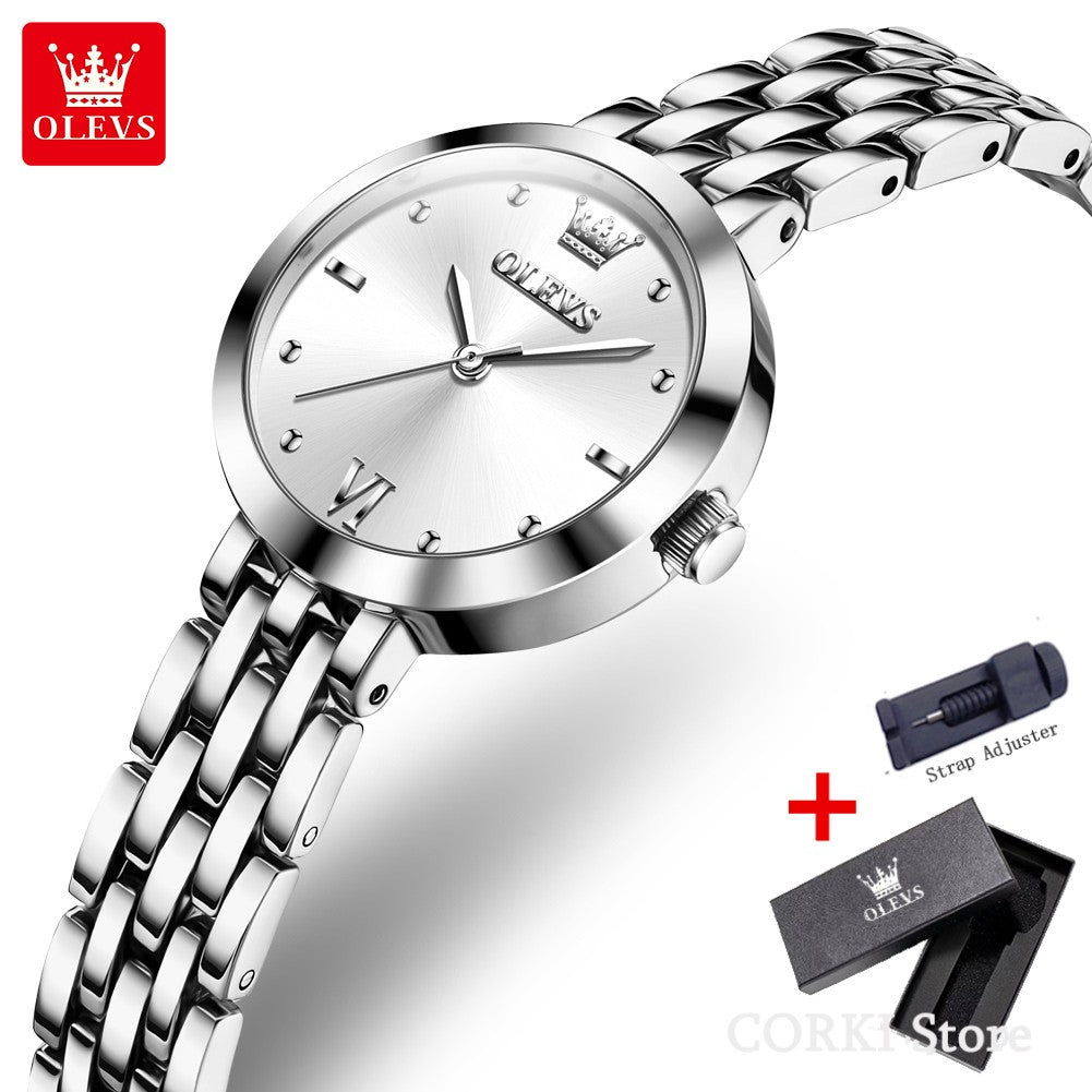 OLEVS 9992 Luxury Women's Watches Elegant Luxury Gold Watch for Women Quartz Waterproof Wristwatches Ladies Relojes Para Mujer